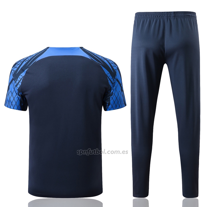 Chandal del Paises Bajos Manga Corta 2022-2023 Azul